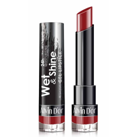 Помада для губ гелевая Wet & Shine, Цвет: винный