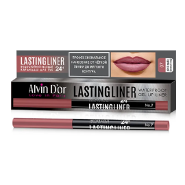 Водостойкий гелевый карандаш для губ LASTINGLINER, Цвет: розовый нюд