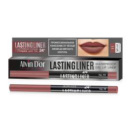 Водостойкий гелевый карандаш для губ LASTINGLINER, Цвет: светло-коралловый