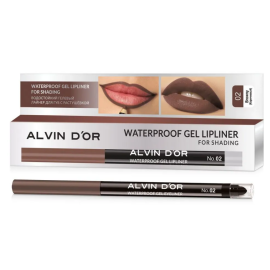 Карандаш для губ гелевый водостойкий Lipliner for shading, Цвет: коричневый