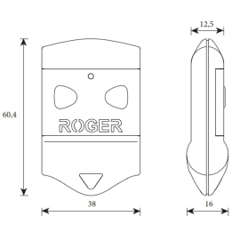 Брелок-передатчик H80/TX22, изображение 3