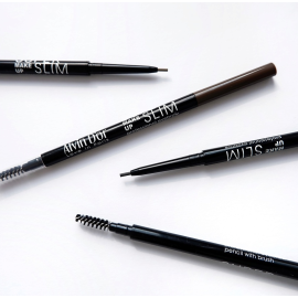 Карандаш для бровей механический с щеточкой Super Slim, Цвет: светло-коричневый, изображение 9