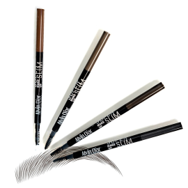 Карандаш для бровей механический с щеточкой Super Slim, Цвет: светло-коричневый, изображение 8