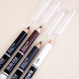 Карандаш для бровей Perfect Brow Duetto, Цвет: soft black, изображение 9