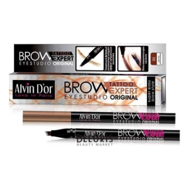 Лайнер для бровей Brow Tattoo, Цвет: светло-коричневый, изображение 3