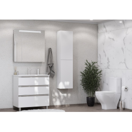 Victoria Nord Зеркало шкаф 80 см, изображение 6