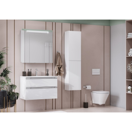 Victoria Nord Зеркало шкаф 80 см, изображение 5