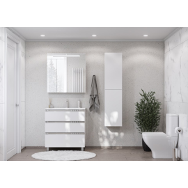 Victoria Nord Зеркало шкаф 80 см, изображение 7