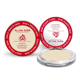 Компактная матирующая пудра Daily Peach Skin, Цвет: natural beige