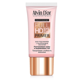 База под макияж Full HD Primer 24 hours, Розовый
