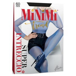 Колготки INTRECCIO 60, Цвет: bordo min, Размер EU: 2/S, Рост: 160-165