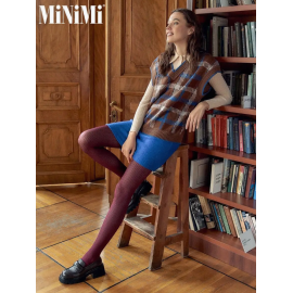 Колготки INTRECCIO 60, Цвет: bordo min, Размер EU: 2/S, Рост: 160-165, изображение 9