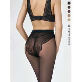 Колготки Papillon 20, Цвет: nero, Размер EU: 2/S, изображение 4