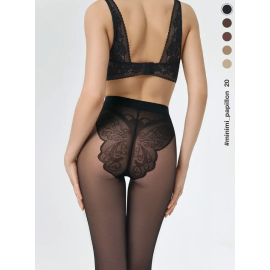 Колготки Papillon 20, Цвет: nero, Размер EU: 2/S, изображение 3