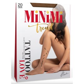 Колготки Tattoo Love 20, Размер EU: 3/M