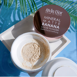 Пудра рассыпчатая Mineral Banana Matte, изображение 7