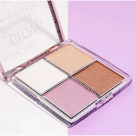Пудровый хайлайтер для лица GLOW in LOVE, изображение 6