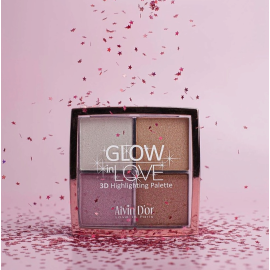 Пудровый хайлайтер для лица GLOW in LOVE, изображение 8