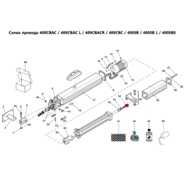 Шарнир со стержнем соединительные 7073025 M12, изображение 2
