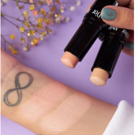 Стик корректор DD для лица 3 в 1, Цвет: натуральный бежевый, изображение 6