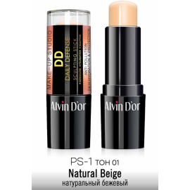 Стик корректор DD для лица 3 в 1, Цвет: натуральный бежевый, изображение 2