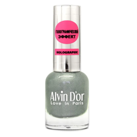 Лак для ногтей голографический ADN-07, Цвет: голубая изморозь