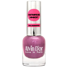 Лак для ногтей голографический ADN-07, Цвет: вечерний ирис