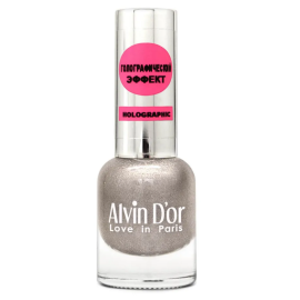 Лак для ногтей голографический ADN-07, Цвет: бежевый кашемир