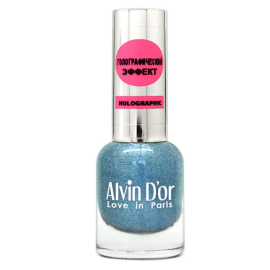 Лак для ногтей голографический ADN-07, Цвет: глубокое море