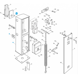 CAME 119RIG056 Корпус шлагбаума G4000, изображение 4