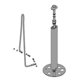 FAAC 63000268 : Гибкая гидравлическая трубка, изображение 2