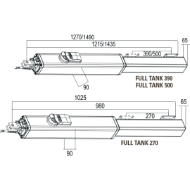 Гидравлический привод распашных ворот SEA Full Tank, изображение 2