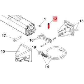 Короткий штифт 63001965, изображение 2