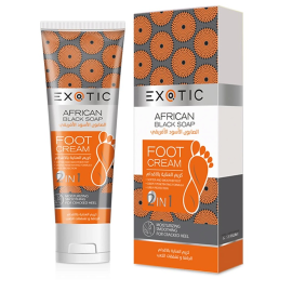 Крем для ног Exotic Black African Soap