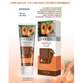 Крем для ног Exotic Papaya, изображение 2