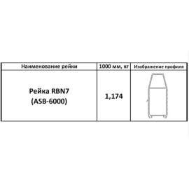 RBN7-4 стрела прямоугольная 4.3 м, изображение 2