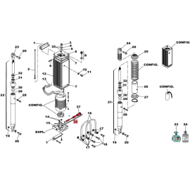 Узел разблокировки для шлагбаумов 620 серий, изображение 2