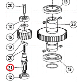 Вал первичный, ASW.4021, изображение 3