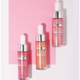 Жидкие румяна Blush Double Serum, Цвет: персиковый, изображение 5