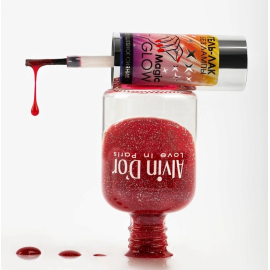 Лак-гель для ногтей Magic Glow, Цвет: 7401 - красный, Объем: 12, изображение 5