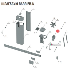 Мотор-редуктор DOORHAN BR10, изображение 2