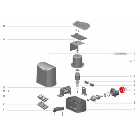 Шестеренка рабочая DHSL002, изображение 3