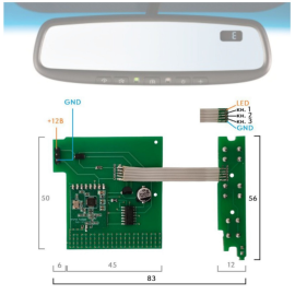 Встраиваемый пульт для BMW, изображение 2