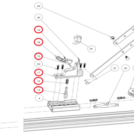 AN-MOTORS каретка (в сборе), ASG.006, изображение 3