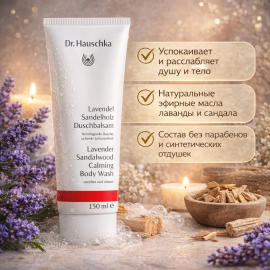 Бальзам для душа Лаванда и Сандал Dr. Hauschka Limited Edition, изображение 2