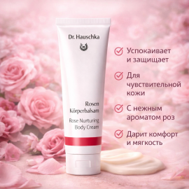 Dr. Hauschka Бальзам для тела Роза Rosen Korperbalsam, изображение 2