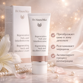 Dr. Hauschka Регенерирующий крем для шеи и зоны декольте Regeneration Hals Und Dekolletecreme, изображение 3