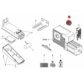 FAAC Шестерня лебедки, 63001775, изображение 3