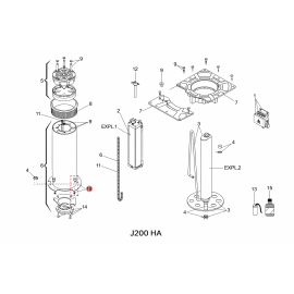 Концевые упоры FAAC для J200HA, изображение 2