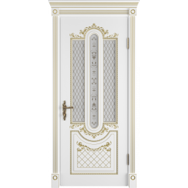 Межкомнатная дверь Alexandria 3D (Polar PG, Art Cloud), Размер полотна: 600х2000, изображение 2